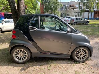 2012 Smart Fortwo II, чёрный, 850000 рублей, вид 3