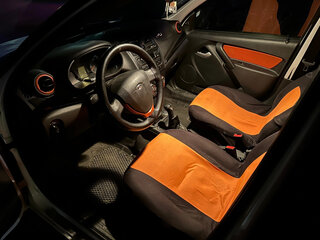 2014 Lada (ВАЗ) Kalina Cross II, белый, 240000 рублей, вид 4