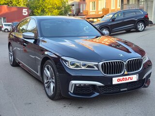 2018 BMW 7 серии 750d xDrive VI (G11/G12), чёрный, 4350000 рублей, вид 3