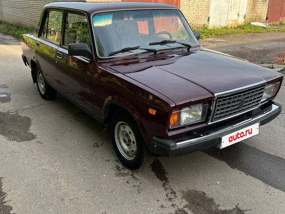 2006 Lada (ВАЗ) 2107, пурпурный - вид 3