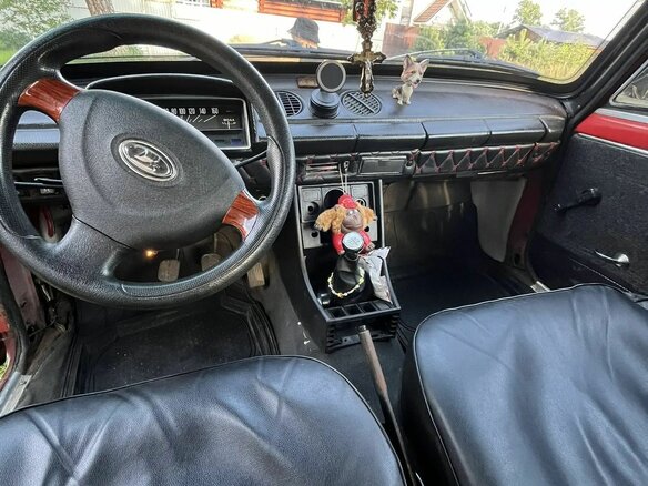 1982 Lada (ВАЗ) 21013, красный, 200000 рублей - вид 5