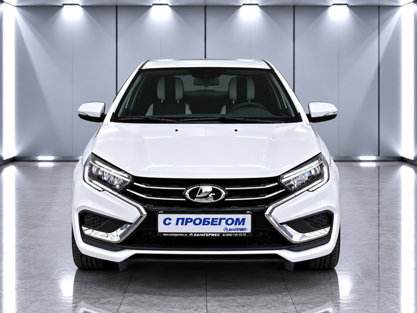 2023 Lada (ВАЗ) Vesta I Рестайлинг (NG), белый, 1250000 рублей - вид 1