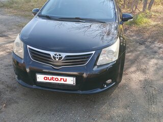 2009 Toyota Avensis III, чёрный, 950000 рублей, вид 1