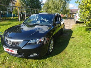 2007 Mazda 3 I (BK) Рестайлинг, чёрный, 550000 рублей, вид 3