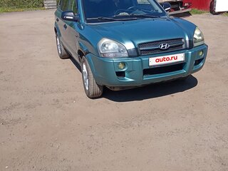 2007 Hyundai Tucson I, голубой, 590000 рублей, вид 2