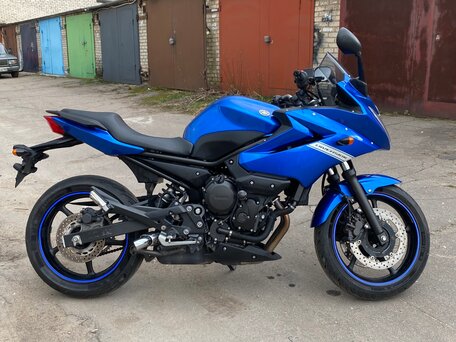 2011 Yamaha XJ6 (FZ6R), синий, 621000 рублей, вид 1