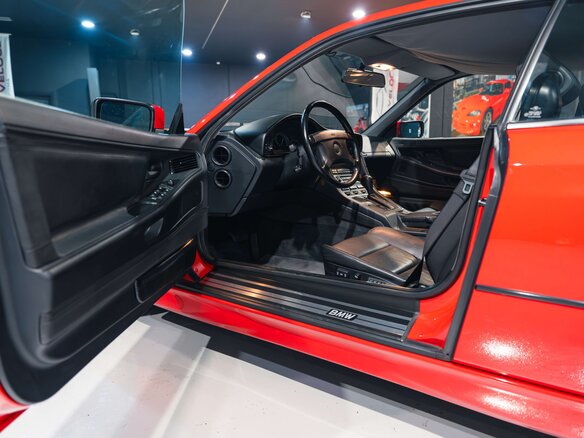 1990 BMW 8 серии 850i I (E31), красный, 10990000 рублей - вид 7