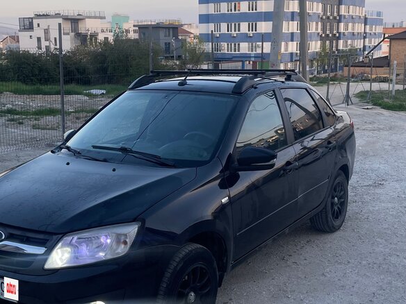 2018 Lada (ВАЗ) Granta I, чёрный, 720000 рублей