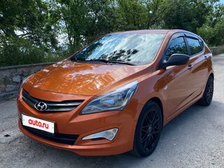 2014 Hyundai Solaris I Рестайлинг, оранжевый, 1050000 рублей, вид 1