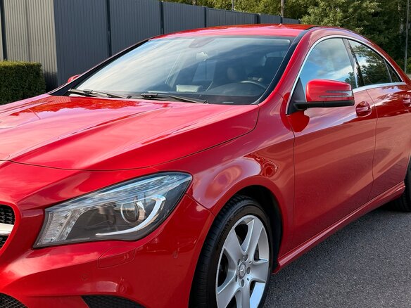 2014 Mercedes-Benz CLA 200 I (C117, X117), красный, 1500000 рублей - вид 11