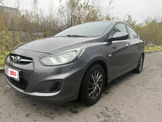 2013 Hyundai Solaris I, серый, 615000 рублей, вид 1