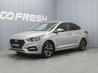 2017 Hyundai Solaris II, серебристый, 1116000 рублей, вид 1