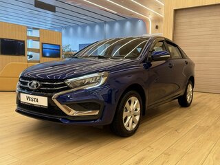 2026 Lada (ВАЗ) Vesta I Рестайлинг (NG), синий, 1805000 рублей, вид 3