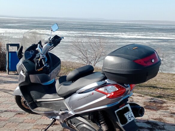 2012 Sym Maxsym 400, серый, 310000 рублей - вид 2