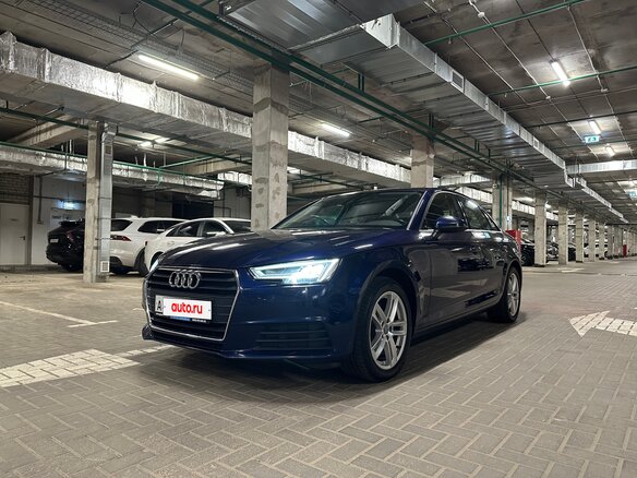 2018 Audi A4 V (B9), синий, 2200000 рублей