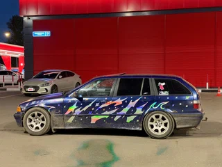 1999 BMW 3 серии 316i III (E36), синий, 350000 рублей, вид 4