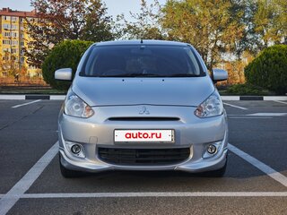 2012 Mitsubishi Mirage VI, серебристый, 580000 рублей, вид 2
