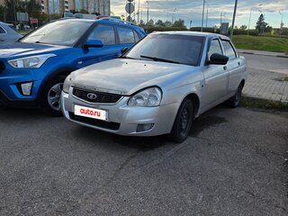 2010 Lada (ВАЗ) Priora I, серебристый, 350000 рублей, вид 1