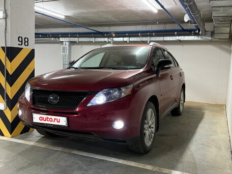 2009 Lexus RX 450h III, красный, 1900000 рублей, вид 1
