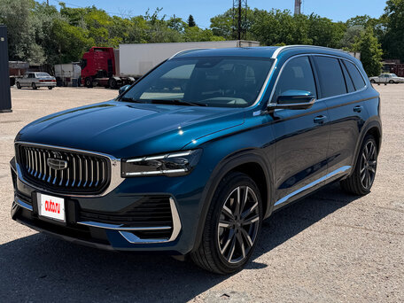 2023 Geely Monjaro (Xingyue L) I, синий, 3090000 рублей, вид 2
