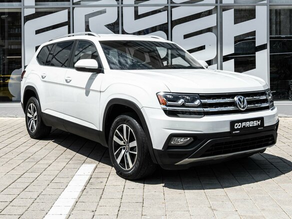 2018 Volkswagen Atlas I, белый