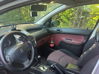 2005 Peugeot 206, красный, 195000 рублей, вид 3