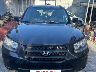 2007 Hyundai Santa Fe II, чёрный, 970000 рублей, вид 1