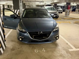 2014 Mazda 3 III (BM), голубой, 1300000 рублей, вид 2