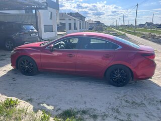 2016 Mazda 6 III (GJ) Рестайлинг, красный, 1700000 рублей, вид 5