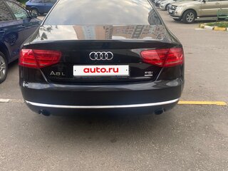 2012 Audi A8 Long III (D4), чёрный, 1650000 рублей, вид 3