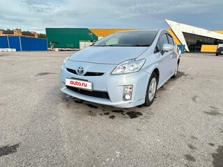 2009 Toyota Prius III (XW30), голубой, 689000 рублей, вид 3