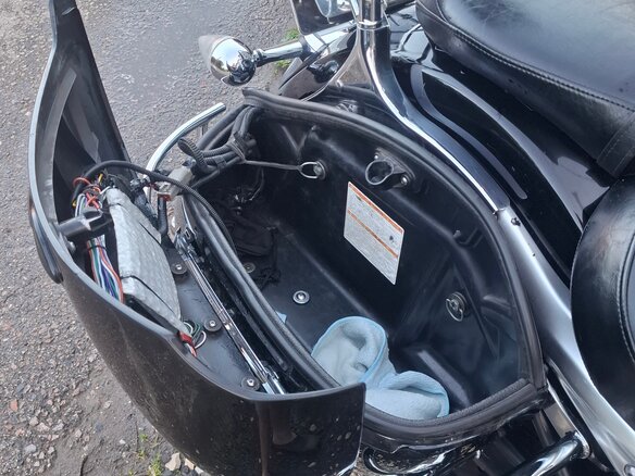 2007 Yamaha XV 1900, чёрный, 825000 рублей - вид 7