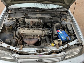 1995 Toyota Corsa 3-speed V (L50), серебристый, 249000 рублей, вид 2