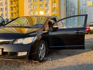 2008 Honda Civic VIII, чёрный, 970000 рублей, вид 2