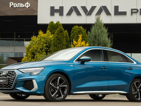 2021 Audi A3 35 TFSI IV (8Y), синий - вид 26