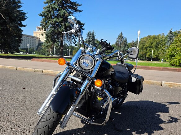 2009 Honda Shadow 750, чёрный, 599999 рублей - вид 8