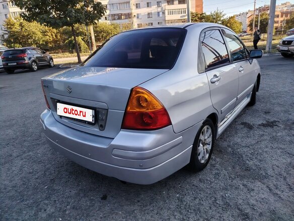 2003 Suzuki Aerio, серебристый, 260000 рублей - вид 13