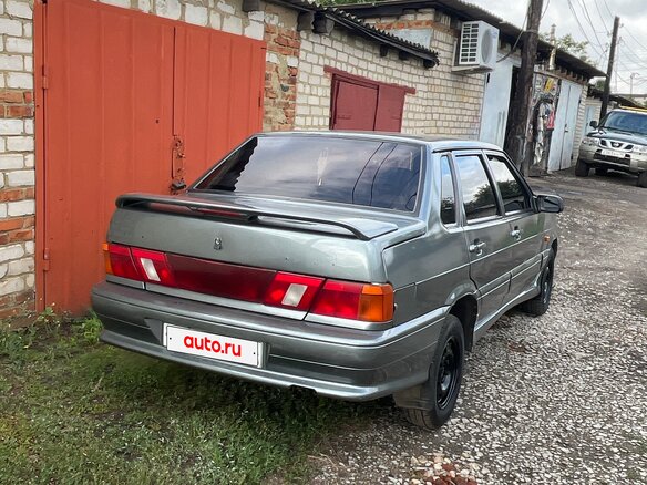 2007 Lada (ВАЗ) 2115, серебристый, 165000 рублей - вид 3