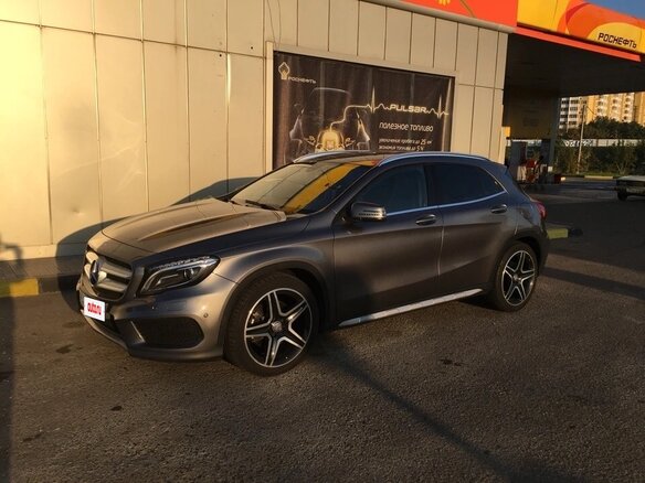 2014 Mercedes-Benz GLA 250 I (X156), серый, 1900000 рублей - вид 1
