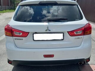 2014 Mitsubishi ASX I Рестайлинг, белый, 1350000 рублей, вид 2