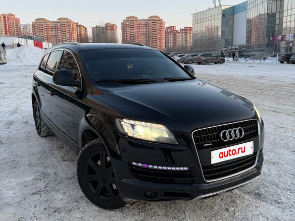 2007 Audi Q7 I (4L), чёрный, 1250000 рублей - вид 1