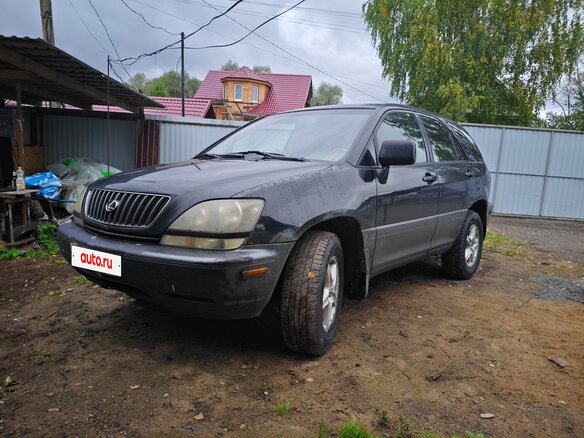 2000 Lexus RX 300 I, чёрный, 530000 рублей