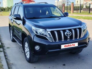 2015 Toyota Land Cruiser Prado 6-speed 150 Series Рестайлинг 1, чёрный, 4900000 рублей, вид 2