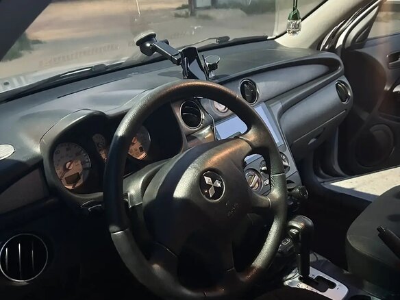 2003 Mitsubishi Outlander I, серебристый, 415000 рублей - вид 12