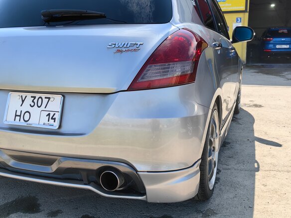 2015 Suzuki Swift Sport IV Рестайлинг, серый, 1050000 рублей - вид 9