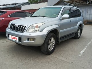 2005 Toyota Land Cruiser Prado 5-speed 120 Series, серебристый, 1750000 рублей, вид 1