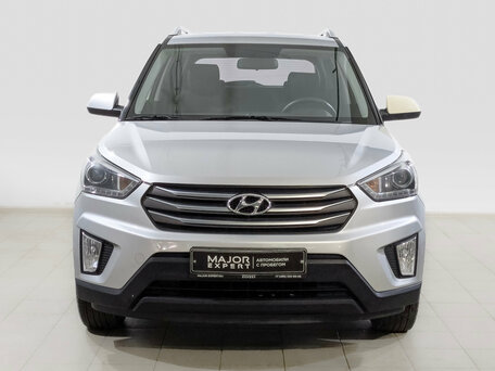 2021 Hyundai Creta I Рестайлинг, серебристый, 2020000 рублей, вид 2