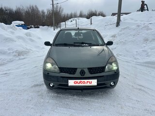 2002 Renault Symbol I Рестайлинг, серый, 240000 рублей, вид 2