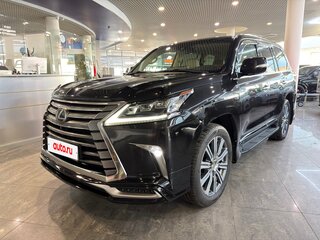 2017 Lexus LX 570 III Рестайлинг 2, чёрный, 6950000 рублей, вид 4
