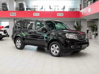 2012 Honda Pilot II Рестайлинг, чёрный, 1690000 рублей, вид 3